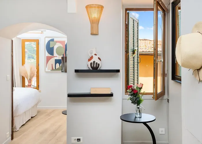 Vieux Chateau Ii - Agreable 2 Pieces - Vue - Vieille Daire Menton